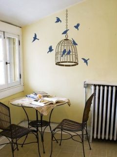 Wall Stencil Freedom, Stencils for Easy Decor better than wall decals