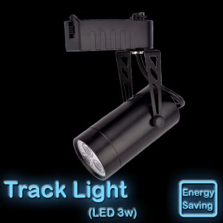 LN/RAYTON energy star black 3w LED Track Light Ceiling Spotlight IP50 