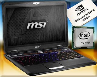 MSI GT70 0ND BT1 Gaming Laptop Notebook Nvidia GTX 675M Intel Ivy 