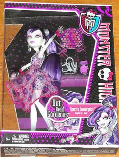 Monster High Doll Spectra Dot Dead Gorgeous Party New In Box