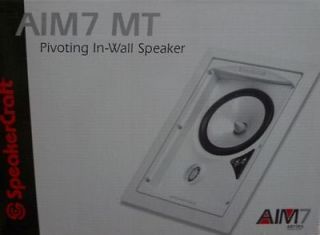   AIM7 MT TWO HIGH END INWALL CEILING SPEAKERS PAIR ASM81720 NEW