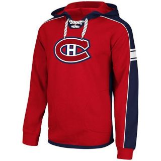Reebok Montreal Canadiens Faceoff NHL Team Jersey Pullover Hoodie 