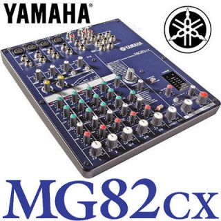 Yamaha MG82cx MG 82cx 8 Channel Stereo Mixer Live SPX