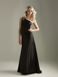 nwt Night moves Prom Dress Black sz.14 #6257 prom dress
