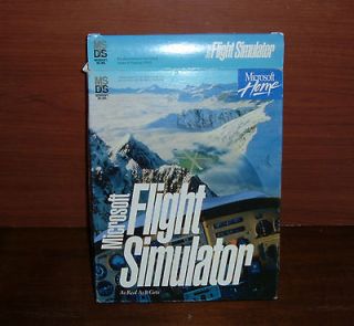 Microsoft Flight Simulator 5.0   3.5 Disks for MS DOS