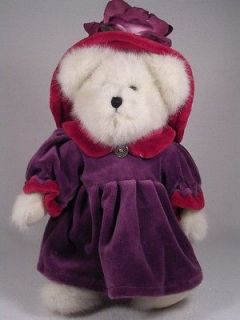Boyds Bears Plush Ms. Rouge Chapeau Hats & Such Series #904197 NEW 