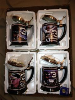 Franklin Mint Dale Earnhardt Tankards mugs/steins new with COA select 