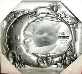 Newly listed Baby Frame Pewter Nursery Rhymes made by Malden Brand New 