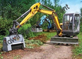new baumalight 48 excavator brush mulcher 35 50gpm mulch up