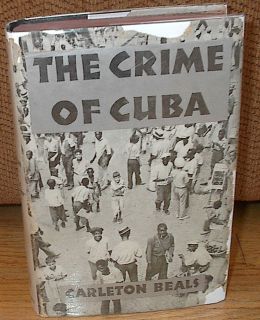 Walker Evans The Crime of Cuba Rare Dust jacket 1st ED 1st Print 