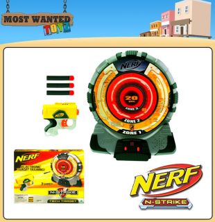 Nerf N Strike   TECH TARGET Electronic Targeting Gun Blaster Game 