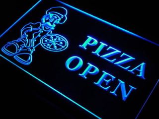 s127 b Pizza OPEN Shop Cafe Store Neon Light Sign