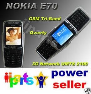 Genuine Origianl NOKIA E70 1 Qwerty 2.0MP 3G Wifi Symbian Smart Phone 