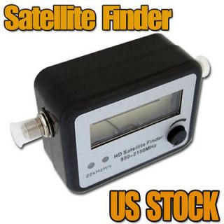 Satellite Finder Alignment Signal Satfinder Find Meter LNB Dish 