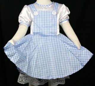   XMAS WIZARD OF OZ DOROTHY DRESS BIRTHDAY PARTY COSTUME OUTFIT 5 7Y