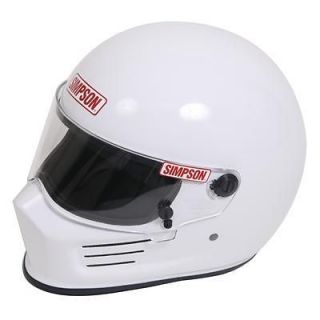 Simpson Bandit Series Helmet 4200011 Small White Snell SA2010