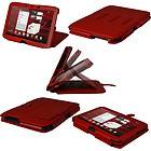 Red Leather Case Cover for Motorola Xoom 2 Droid Xyboard 10.1 Android 