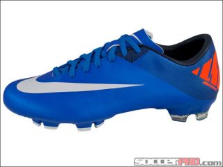 Nike Mercurial Victory II GF Soccer Cleats [442005 408] Royal blue 
