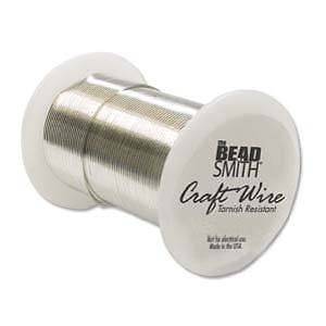   60 Ft. Bright Silver Craft Wire Non Tarnish 18.2 Meters Wrapping Craft