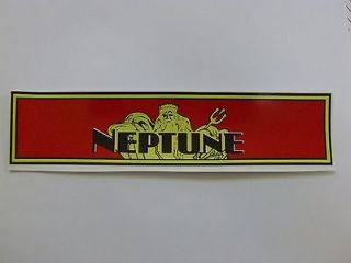 NEPTUNE antique outboard boat motor vinyl decal