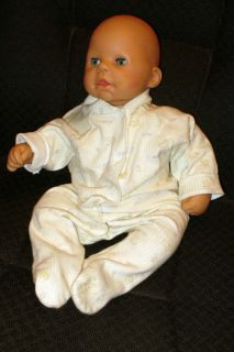 20 COOING, SUCKING VINYL & CLOTH REALISTIC BABY DOLL   ZAPF