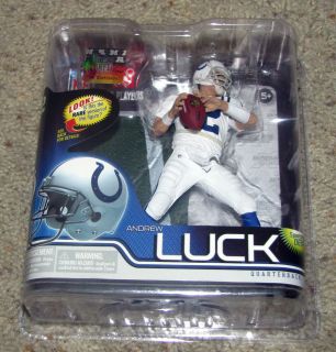 McFarlane Sports Series 30 NFL Andrew Luck (Colts) CL Figure Low #0392 