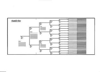 genealogy charts in Family Trees