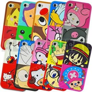 Anime / Cartoon 1/2 Mix & Match Case w/ Interchange Back Cover for 