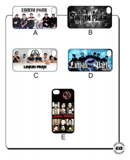 LINKIN PARK ROCK BAND iphone 4 4S 5 HARD BACK COVER CASE Chester 