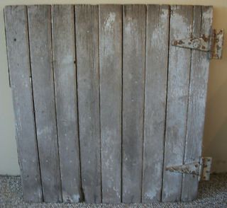 PRIMITIVE Antique Barn Door w/Hardware 100+yr Farm Vintage 