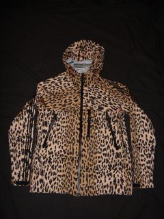   KZK Kazuki Jeremy Scott Leopard Originals Windbreaker Parka Jacket M