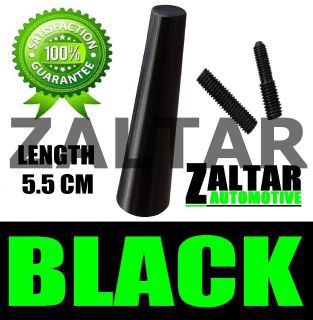 BLACK REPLACEMENT AERIAL AM FM ALUMINIUM RADIO MAST SKODA YETI 