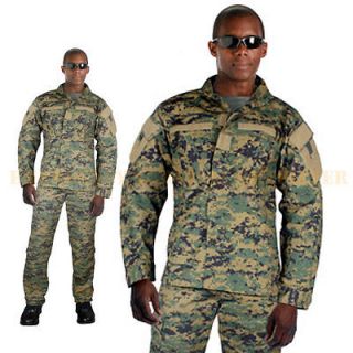 Marines MARPAT Woodland Digital Combat Uniform Shirt