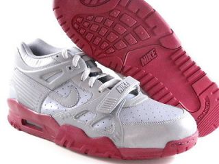 Nike Air Max Trainer 3 Silver 3M Reflective/Red III Running Work Men 