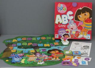 Nick Jr   Dora the Explorer ABC Preschool Board Game   Hasbro MB 