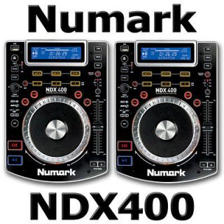 Numark NDX400 NDX 400 Scratch CD  USB DJ Player PAIR