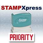 Xstamper UNCLASSIFIED Rubber Stamp SHA1042 Red Ink