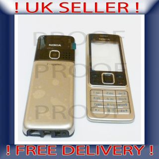   REPLACMENT TOP QUALITY FULL SILVER HOUSING+ KEYPAD FOR NOKIA 6300,6301