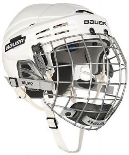 New Bauer 5100 Hockey Helmets w/Cage   White