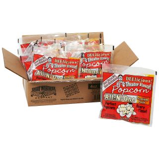 Great Northern Popcorn 1 Case (12) of 4 Ounce Popcorn Portion Packs 