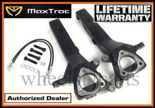 2004   2012 Nissan Titan 4 Maxtrac Front Lift Spindles 2wd Suspension 