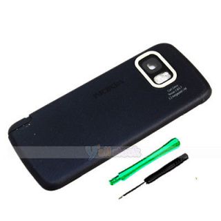   Full Housing Cover + Keypad For Nokia 5800 XpressMusic Black with Blue