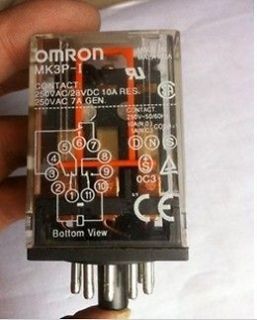 OMRON MK3P I DC 24V Relay 11 Pin 10A 250VAC With PF113A Socket Base