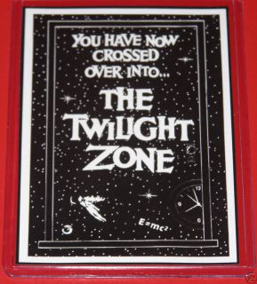Twilight Zone Classic Thriller Suspense TV Show Magnet