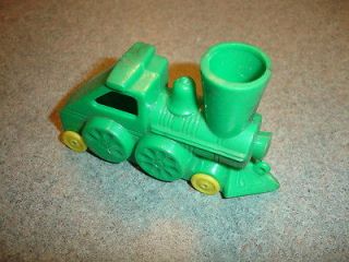 Old Vtg Collectible Antique Plastic Toy Train Steam Engine