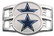   Dallas Cowboys Shoe Charms   Sold in Pairs   Lace up with team spirit