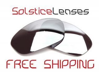   New BLACK Replacement Lenses for Oakley STRAIGHT JACKET 2.0 Sunglasses