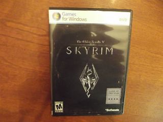 The Elder Scrolls V Skyrim (PC, 2011) (BRAND NEW&SEALED) GAME OF THE 