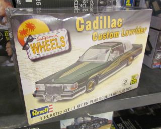 Revell 1/25 Cadillac Custom Lowrider Plastic Model Kit   Model # 4991
