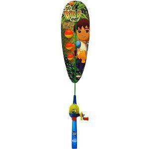 Zebco Floating Fishing Rod and Reel Combo Diego Kid Toy